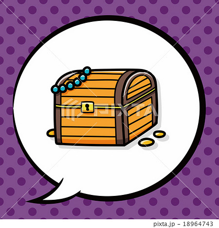 Treasure doodle, speech bubble Treasure doodle, speech bubble 18964743