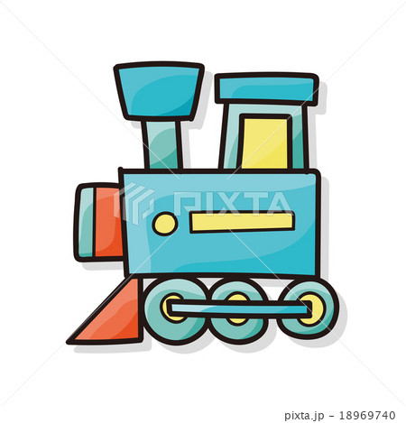 toy train doodle 18969740