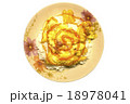 isolated Omelette with rice and sauce 18978041