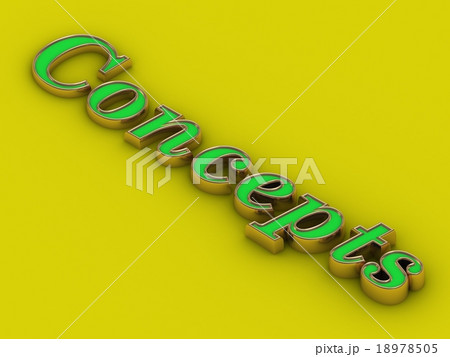 Concepts - inscription of golden letters Concepts - inscription of golden letters 18978505