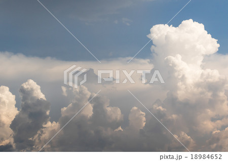 Clouds in sky before rain 18984652