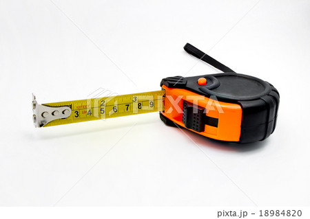 Tape measure isolated on white background Tape measure isolated on white background 18984820