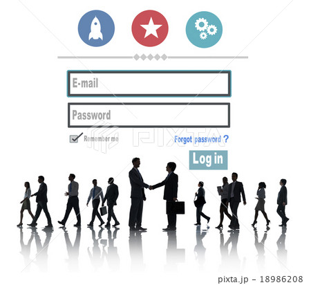 Log in Security Username Password Protection Privacy Concept 18986208