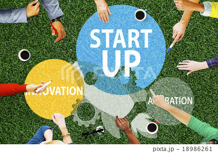 Startup Business Plan Innovation Aspiration Concept Startup Business Plan Innovation Aspiration Concept 18986261