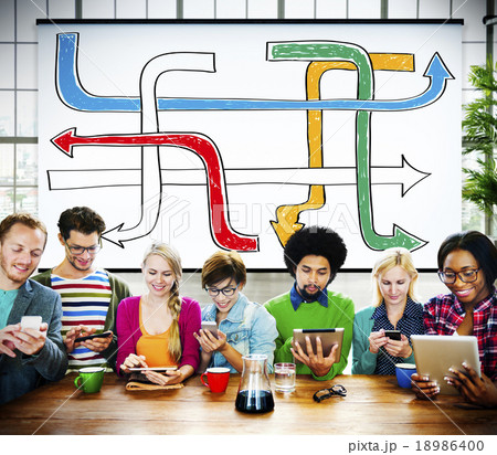 Ways Choices Decision Directions Intersection Concept Ways Choices Decision Directions Intersection Concept 18986400