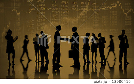 Business People Collaboration Team Teamwork Professional Concept 18986416
