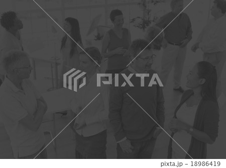 Group Business Meeting Teamwork Collaboration Concept 18986419