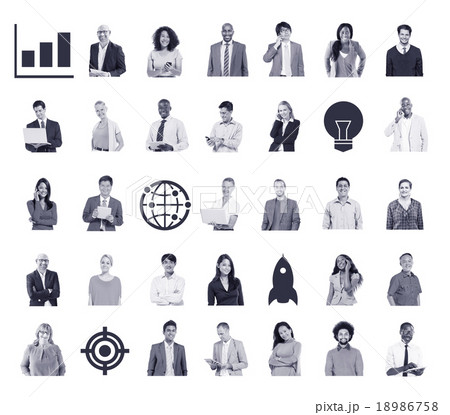 Diverse People Global Communications Technology Concept Diverse People Global Communications Technology Concept 18986758