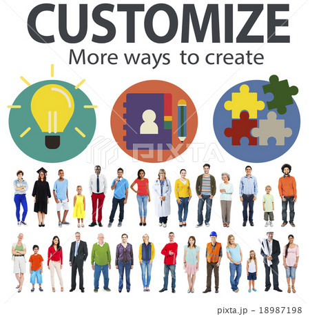 Customize Ideas Identity Individuality Innovation Personalize Co 18987198