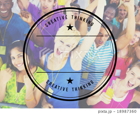 People Celebrating Student Unity Crowd Conference Concept People Celebrating Student Unity Crowd Conference Concept 18987360