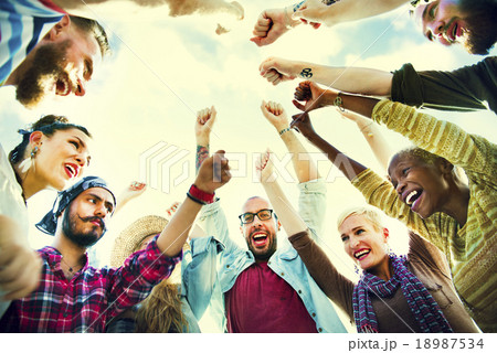 Friends Friendship Leisure Togetherness Fun Concept 18987534
