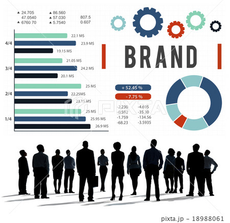 Brand Branding Copyright Advertising Banner Concept 18988061
