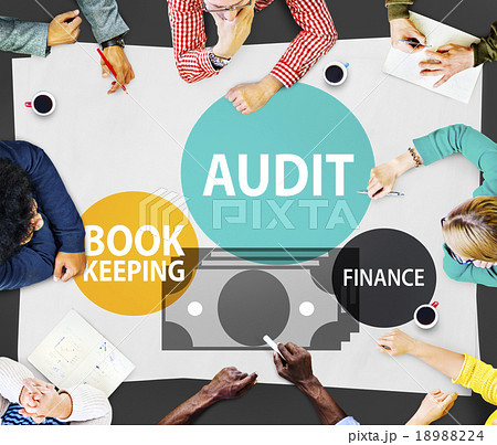 Audit Bookkeeping Finance Money Report Concept 18988224