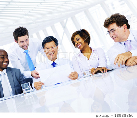 Business People Corporate Communication Office Team Concept 18988866