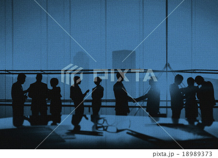 Business People Meeting Discussion Communication Concept Business People Meeting Discussion Communication Concept 18989373