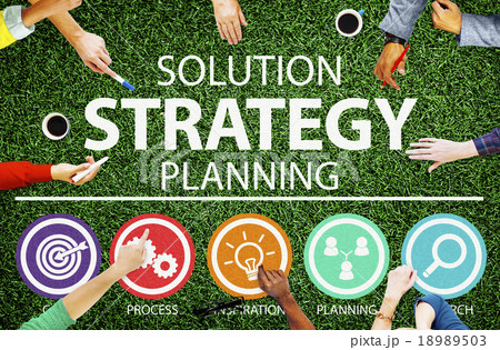 Strategy Business Goals Solution Success Concept Strategy Business Goals Solution Success Concept 18989503