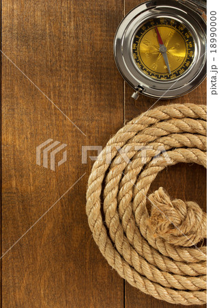 ship rope on wood 18990000