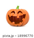 Funny Halloween pumpkin 18996770