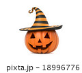 Funny Halloween pumpkin 18996776