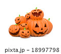 Funny Halloween pumpkins 18997798