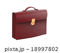 Black leather briefcase 18997802