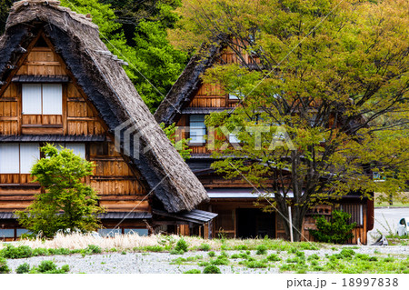 Traditional and Historical Japanese village Traditional and Historical Japanese village 18997838