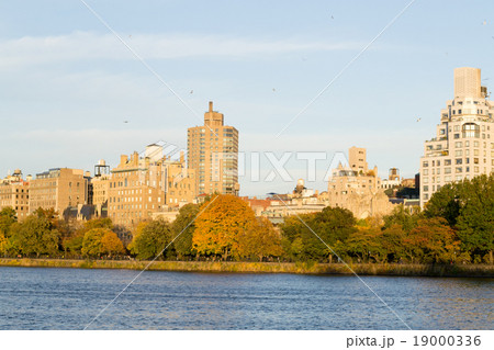 East Side of central park during the fall East Side of central park during the fall 19000336
