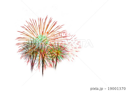 Colorful fireworks light on the sky 19001370