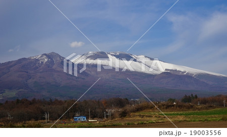 浅間山の冠雪 浅間山の冠雪 19003556