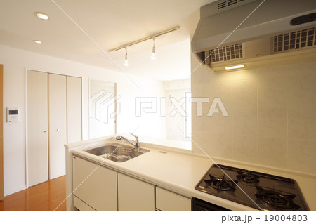 対面式キッチンとリビングルーム イメージ 19004803