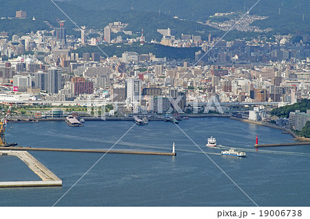 広島市街と宇品港 広島市街と宇品港 19006738