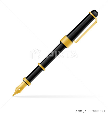Fountain Pen on White Fountain Pen on White 19006854