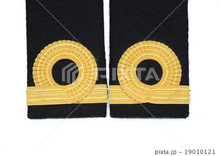 Isolated Navy epaulet rank sign Isolated Navy epaulet rank sign 19010121