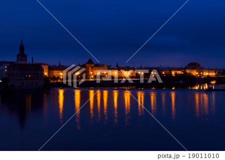Morning on the Embankment of the Vltava River Morning on the Embankment of the Vltava River 19011010