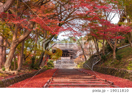 毘沙門堂の紅葉 毘沙門堂の紅葉 19011810