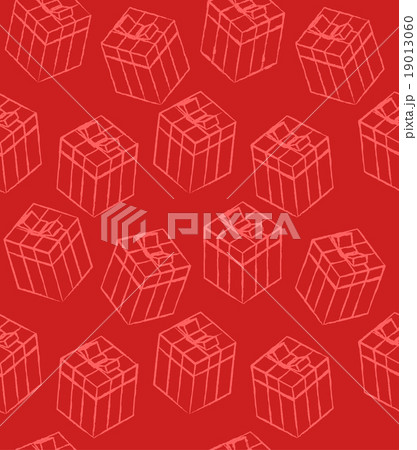 Seamless pattern with gift boxes Seamless pattern with gift boxes 19013060