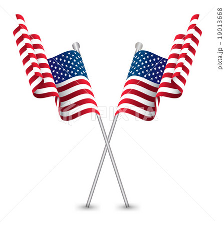 The USA Waving Flag 19013668