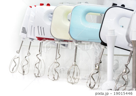 blenders or mixers at store shelf blenders or mixers at store shelf 19015446