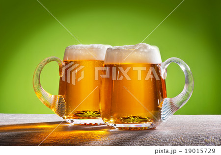 two beers on the table 19015729