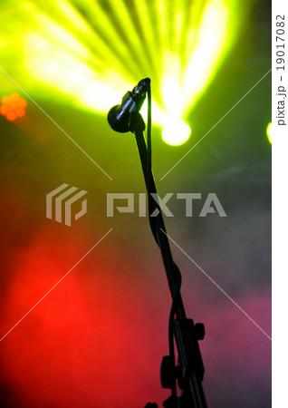 Microphone in stage lights Microphone in stage lights 19017082