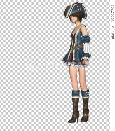 女性時尚點菜perming3DCG插圖素材 女性時尚點菜perming3DCG插圖素材 19017702