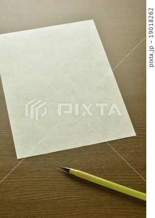 手紙（筆ペン） 19018262