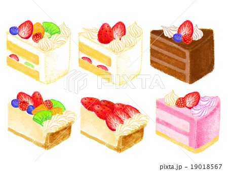 ケーキのイラスト素材