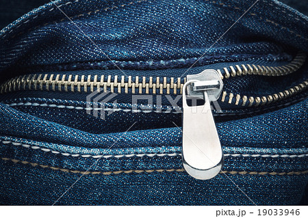 Closeup of zipper Closeup of zipper 19033946