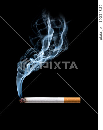 Smoking cigarette 19034389