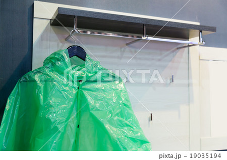Green raincoat Green raincoat 19035194