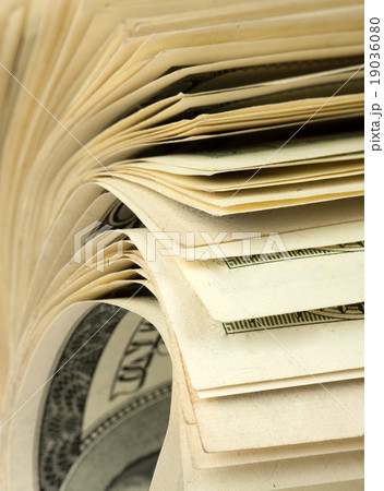 Roll of $100 bills 19036080