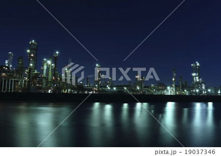 工場夜景 19037346