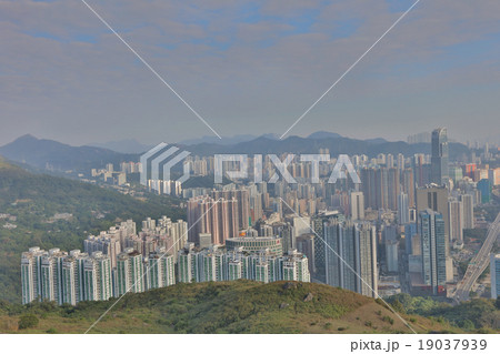 Downtown Kowloon Hongkong from Tsuen Wan 19037939
