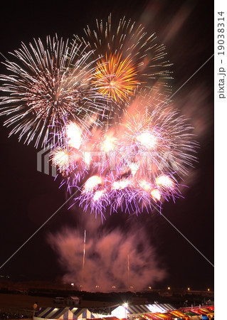 えびす講煙火大会冬の花火 えびす講煙火大会冬の花火 19038314